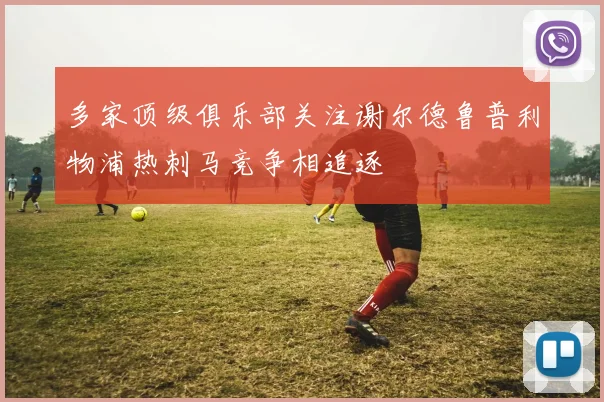多家顶级俱乐部关注谢尔德鲁普利物浦热刺马竞争相追逐